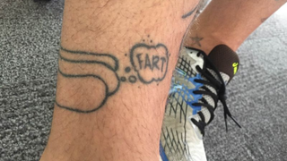 A Farting Hot Dog, And More Of Your Bad Tattoos